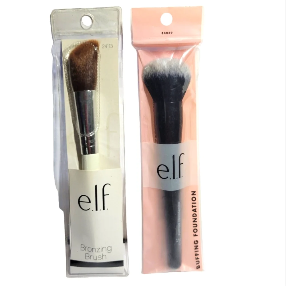 NWOT ELF Buffing & Bronzing Brush Duo